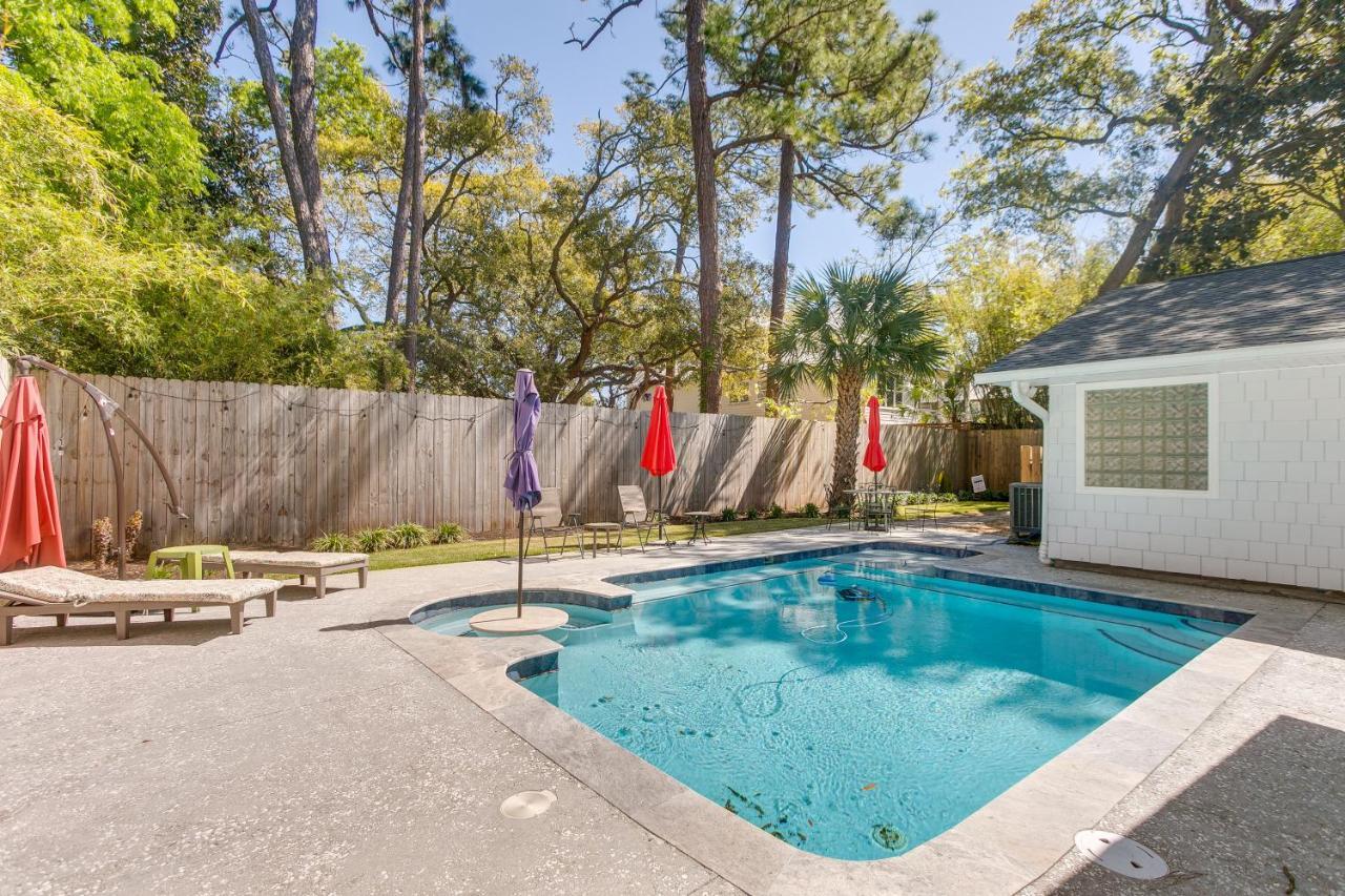 Spacious St Simons Island Vacation Rental With Pool! St. Simons Island エクステリア 写真