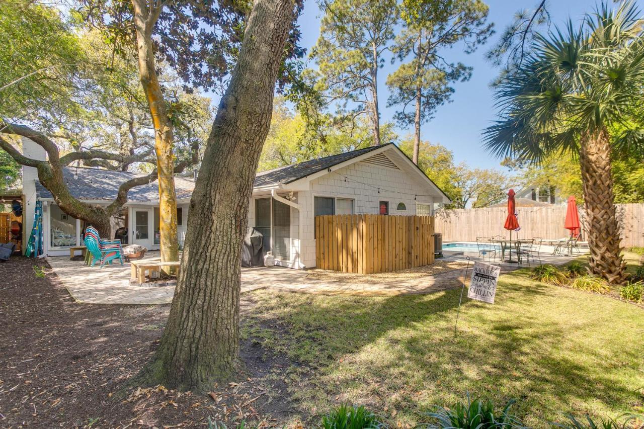 Spacious St Simons Island Vacation Rental With Pool! St. Simons Island エクステリア 写真